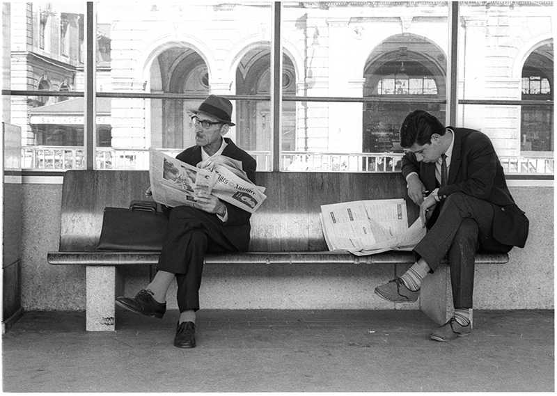 Eric Bachmann, Zürih Tren İstasyonu, 1966
